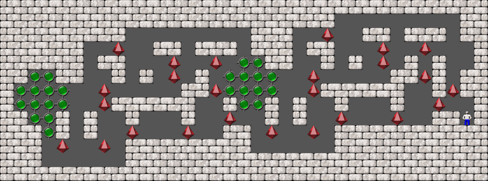 Сокобан More Bugs collections уровень 692
